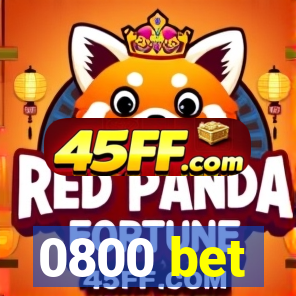 0800 bet